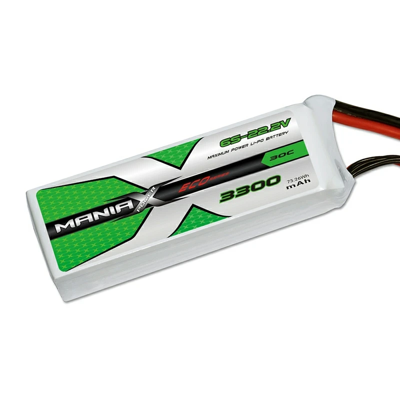 Batteria Lipo 6S-22.2V 3300mAh 30C