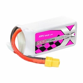 Batteria Lipo da corsa FPV 5S-18,5 V 1550 mAh 100C